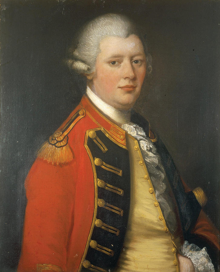 Portrait Of C W Bampfylde As Colonel Of The Somerset Militia Private 