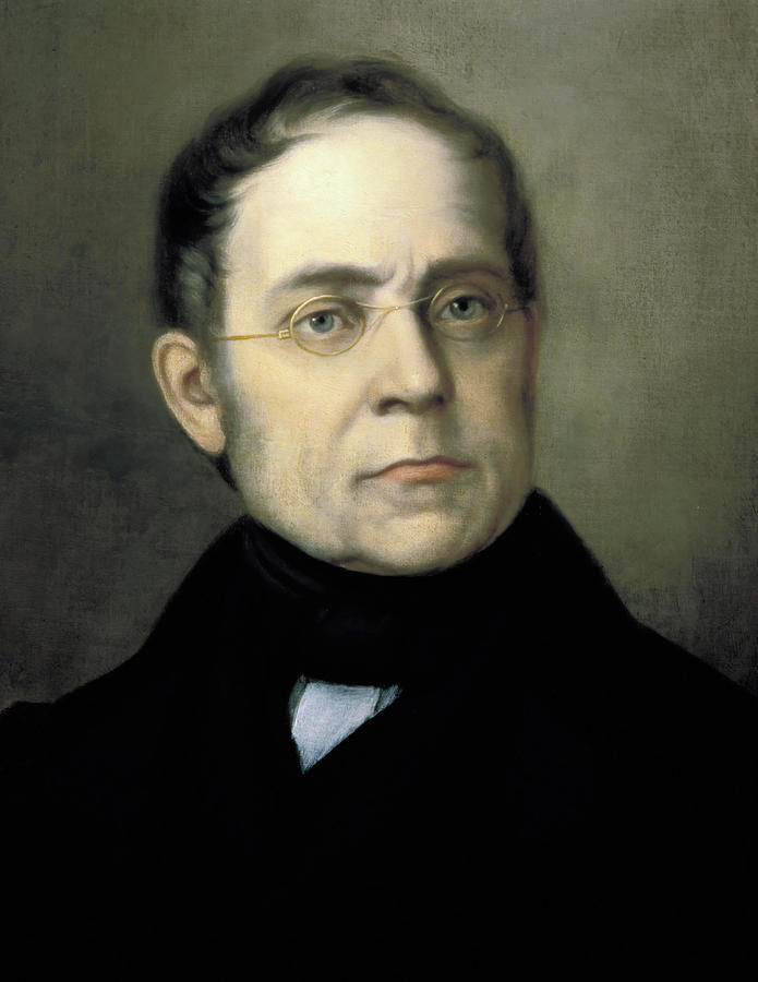 Portrait of Carl Czerny, composer and music teacher, oil on canvas, artist unknown. Painting by Album