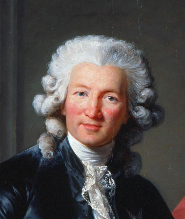 Portrait of CharlesAlexandre de Calonne 17341802 Painting by