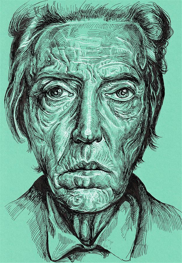 Portrait of Christopher Walken Drawing by Viktoriia Malaniuk - Fine Art ...