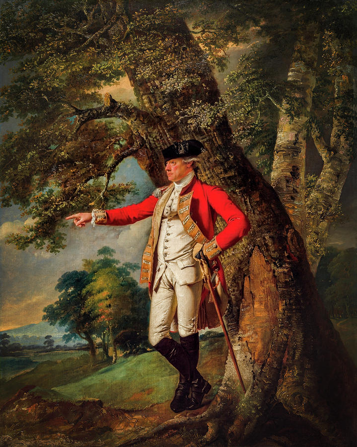 Portrait of Colonel Charles Heathcote by Joseph Wright of Derby Photograph by Carlos Diaz