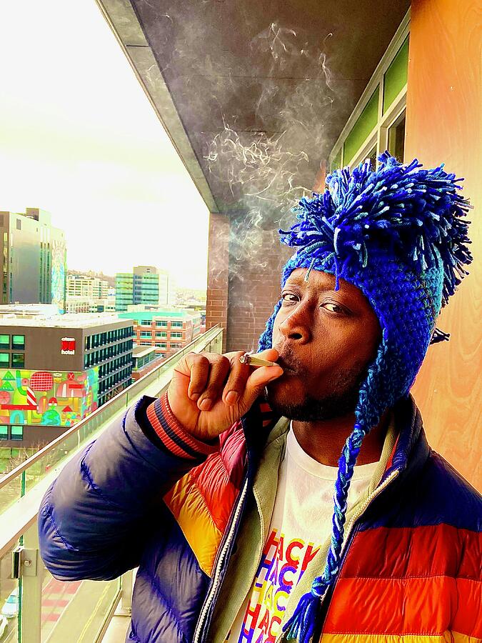 Portrait of a Man in a Silly Hat Photograph by Brandon Strellis Portrait of a Man in a Silly Hat Photograph by Brandon Strellis