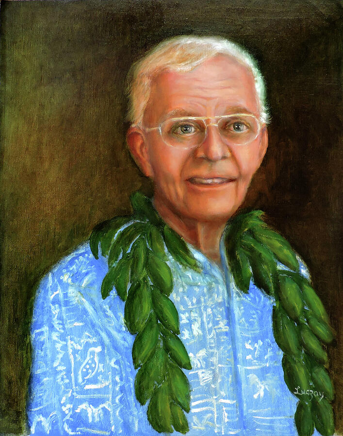 portrait of Csordas Painting by Katalin Luczay portrait of Csordas Painting by Katalin Luczay