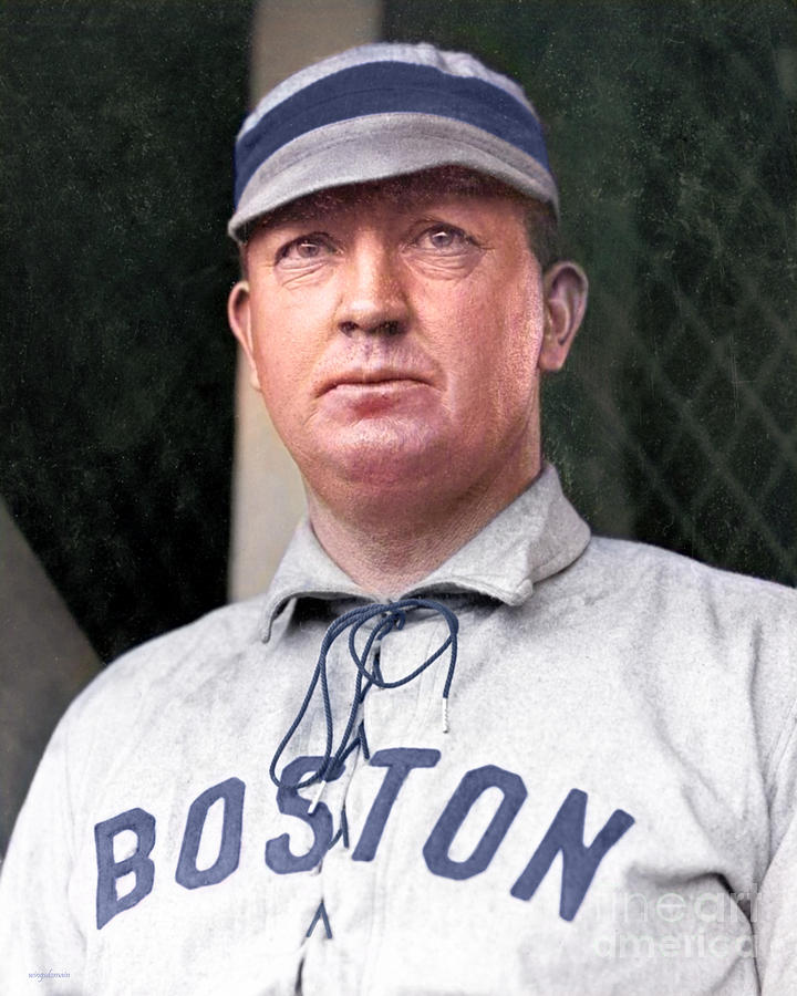 Portrait of Cy Young Colorized 20210516 Photograph by Wingsdomain Art and Photography
