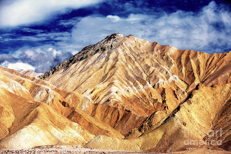 Portrait of Death Valley in California Photograph by John Rizzuto