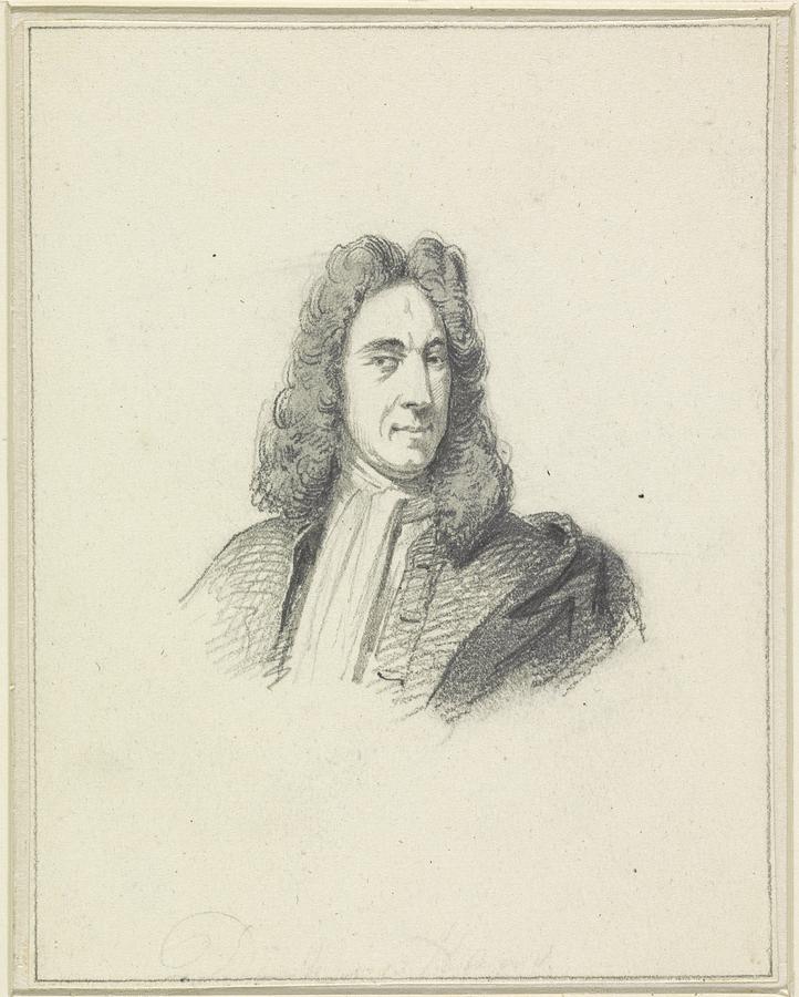 Portrait of Dirk Maes, Cornelis van Noorde,  Painting by MotionAge Designs