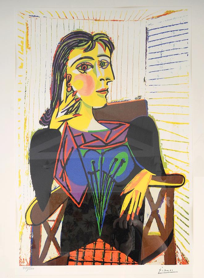 Portrait of Dora Maar - 1937 Painting by Pablo Picasso - Pixels