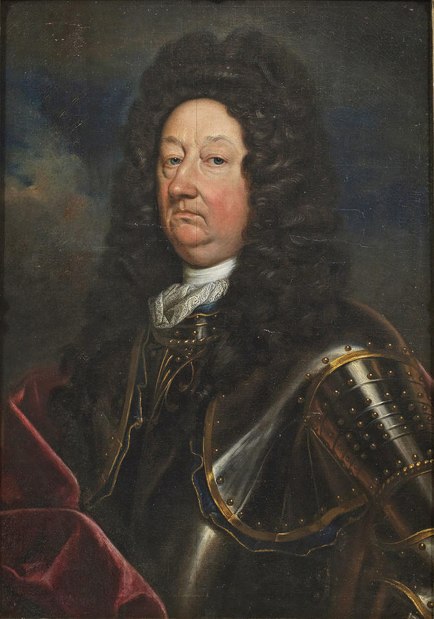 Portrait of Duke von Perponcher-Sedlnitzky Painting by Frans van Stampart