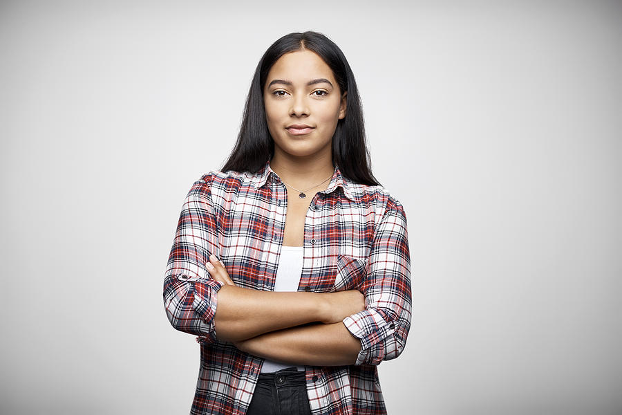 Portrait of female entrepreneur with arms crossed Photograph by Morsa Images