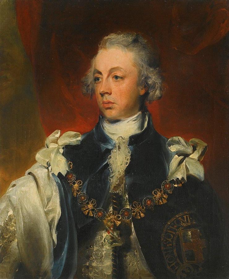 Portrait Painting - Portrait of Frederick Howard  5th Earl of Carlisle  1748-1825  by Thomas Lawrence