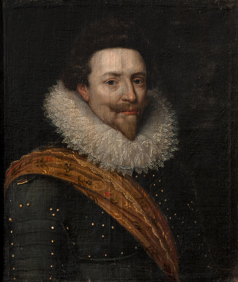 Portrait of Frederik Hendrik - Prins van Oranje Painting by Anselm van ...