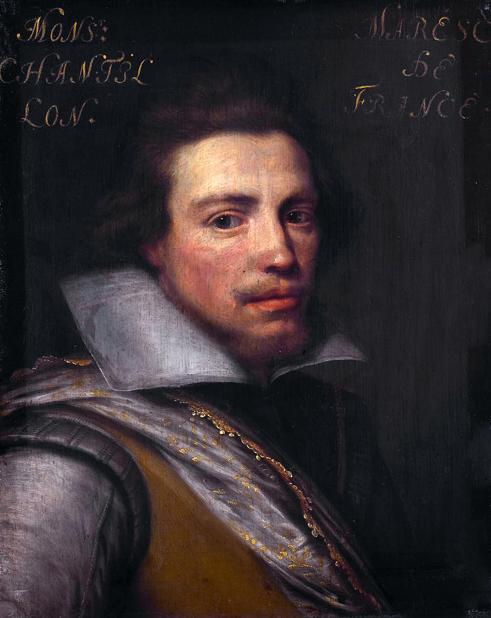 Portrait of Gaspard de Coligny III, Count of Chatillon sur Loing Painting by Workshop of Jan Anthonisz van Ravesteyn