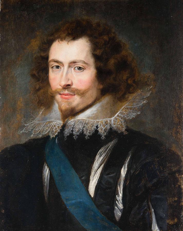 Portrait of George Villiers 1st Duke of Buckingham Painting by Peter ...