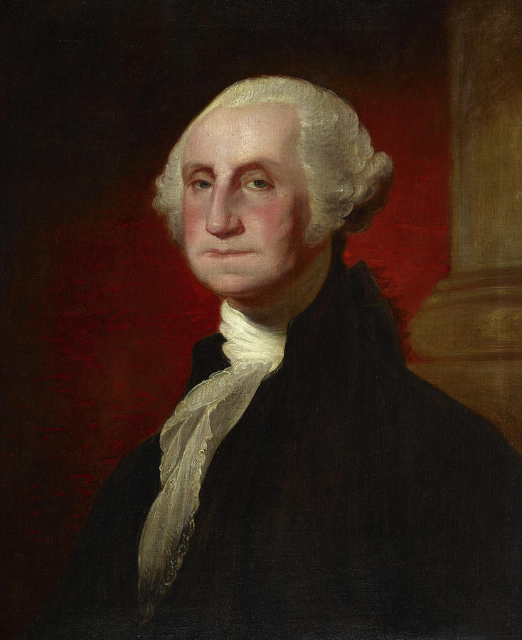 Portrait Of George Washington Painting By Jane Stuart