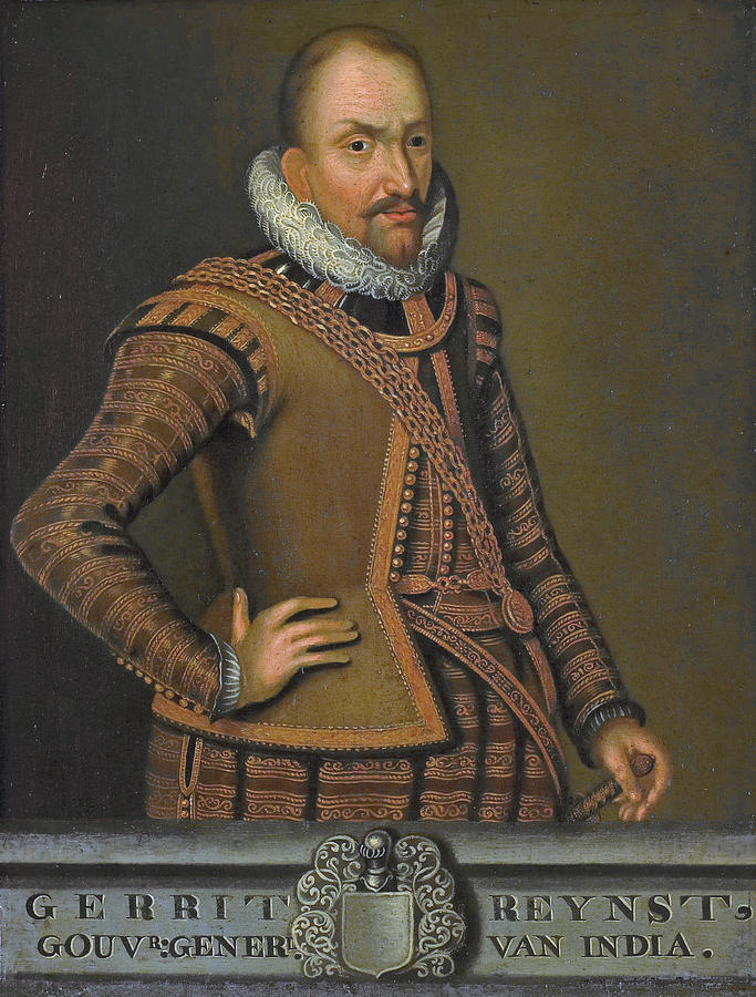 Portrait of Gerard Reynst, Governor-General of the Dutch East Indies Painting by Anonymous