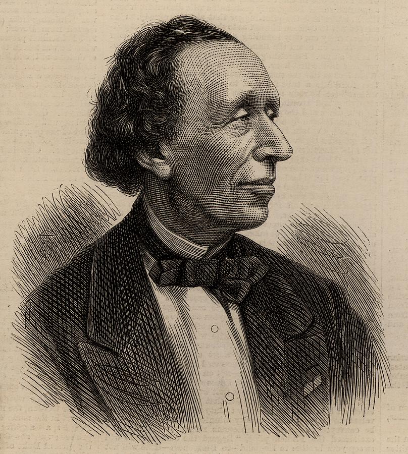 Portrait of Hans Christian Andersen Photograph by Photos.com