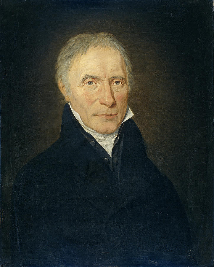 Portrait of Heinrich Gottfried Theodor Crone, Founder of the H.G.Th. Crone Company in Amsterdam Painting by Jan Philip Simon