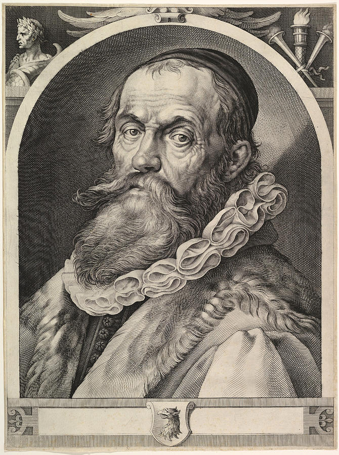 Portrait of Hendrick Goltzius Drawing by Jan Muller - Fine Art America