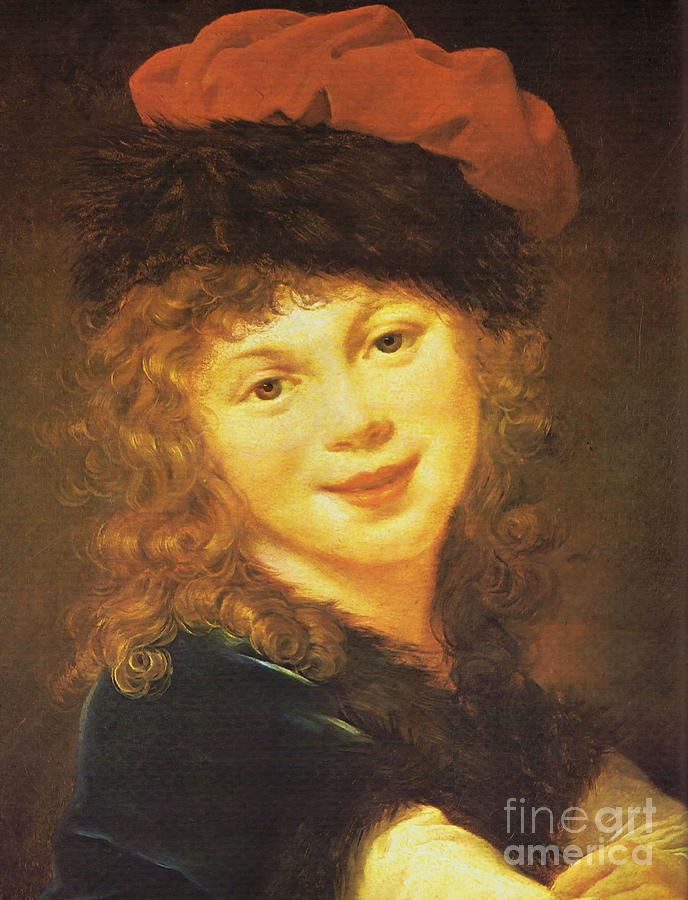 Portrait of her daughter Julia by Louise Elisabeth Vigee Le Brun ...