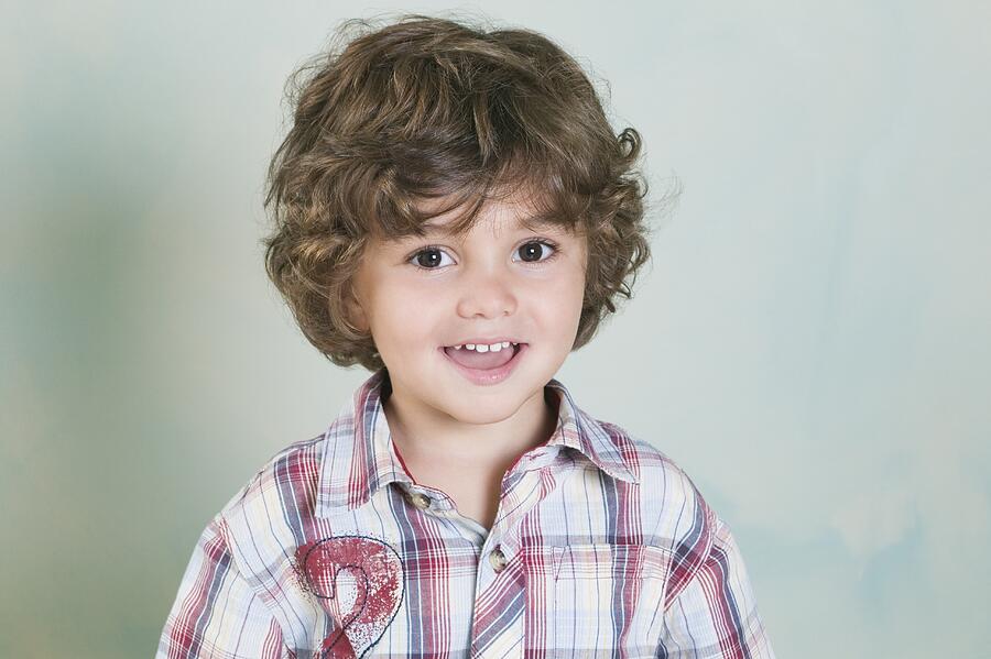 Portrait of Hispanic boy Photograph by Laindiapiaroa