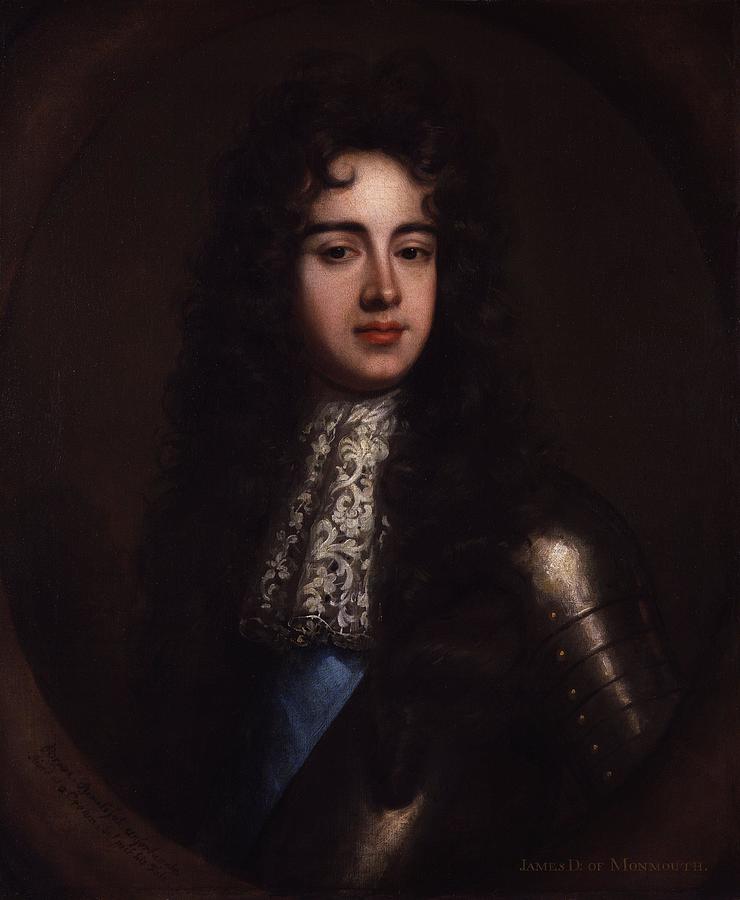 Portrait of James Scott 1st Duke of Monmouth 1649-1685 Painting by ...