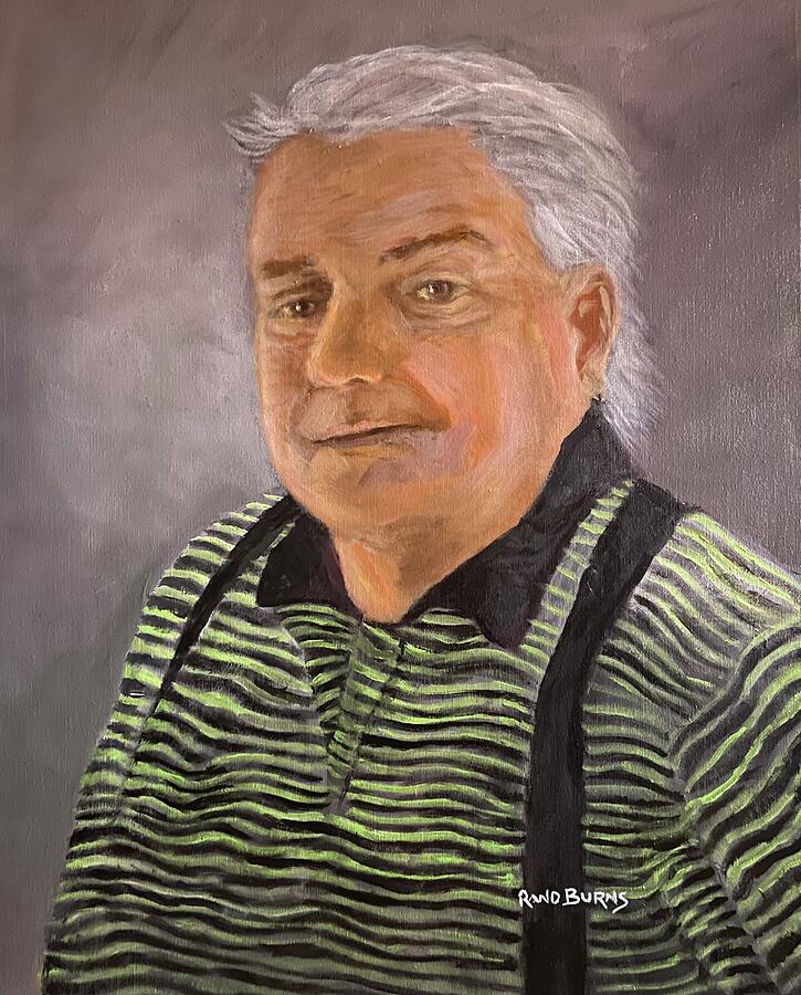 Portrait Of Jan Formanek  Painting by Rand Burns