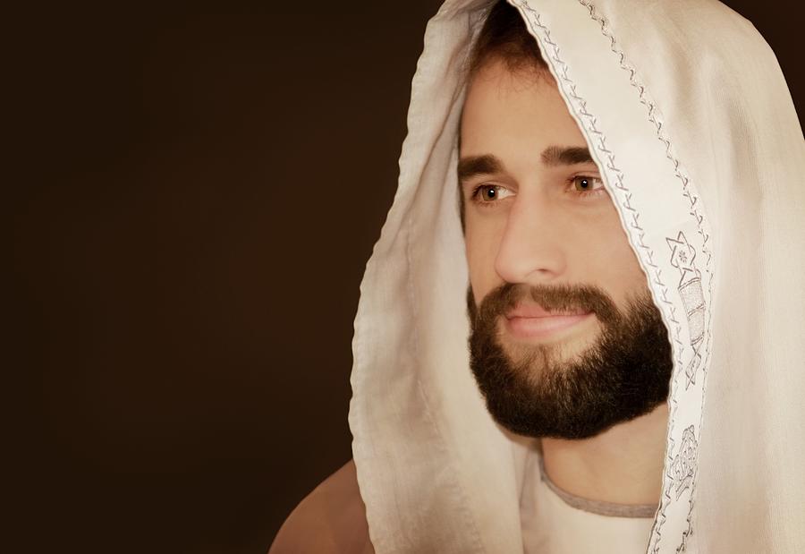Portrait of Jesus Photograph by Design Pics/Chris Knorr