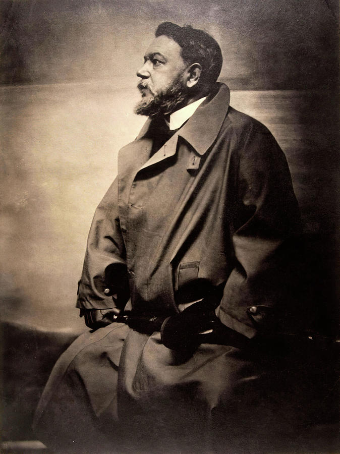 Portrait of Joaquin Sorolla in 1908. Gertrude Kasebier. Joaquin Sorolla Bastida. Painting by Gertrude Kaesebier -1852-1934-