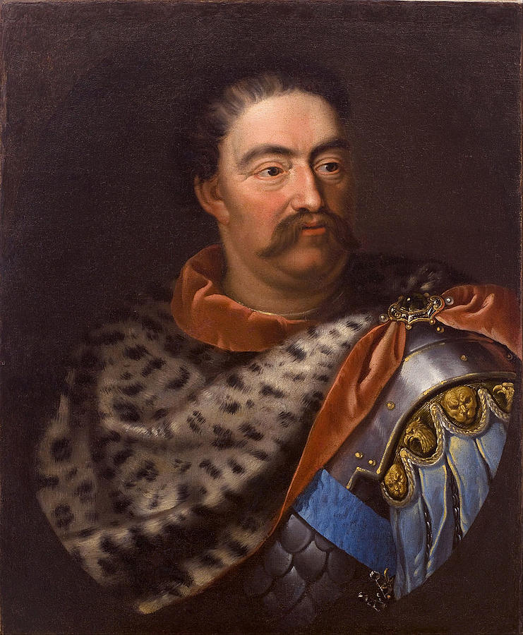 Portrait of John III Sobieski in a leopard skin Photograph by Jan ...