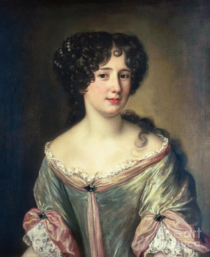 Portrait Of La Duchessa Mancini Colonna Painting