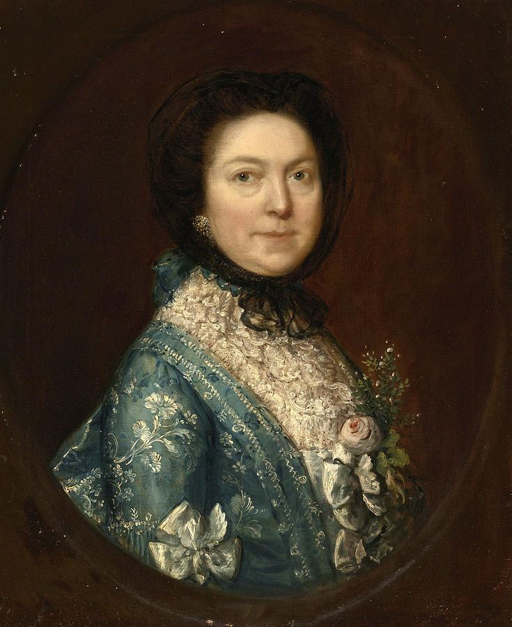 Portrait of Lady Alston Painting by Thomas Gainsborough