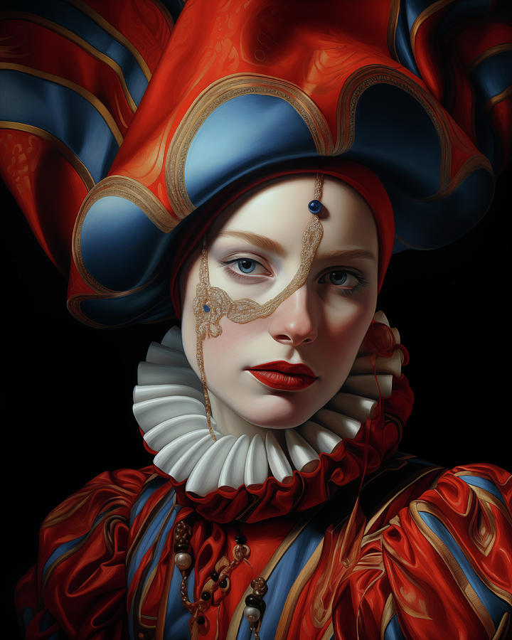 Portrait of Lucrezia Digital Art by Jeff Stanford - Fine Art America