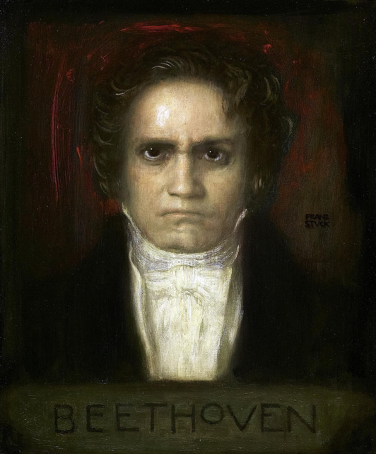 Photo & Art Print Portrait of Ludwig van Beethoven.