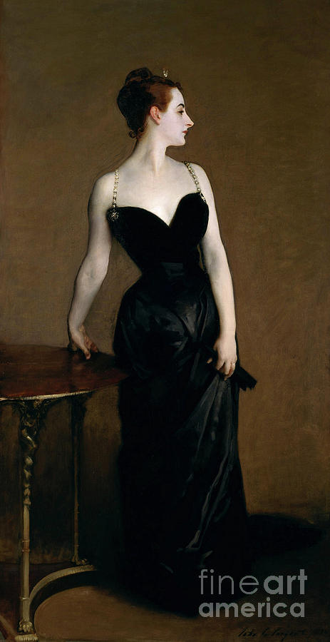 Portrait of Madame Gautreau Painting by John Singer Sargent