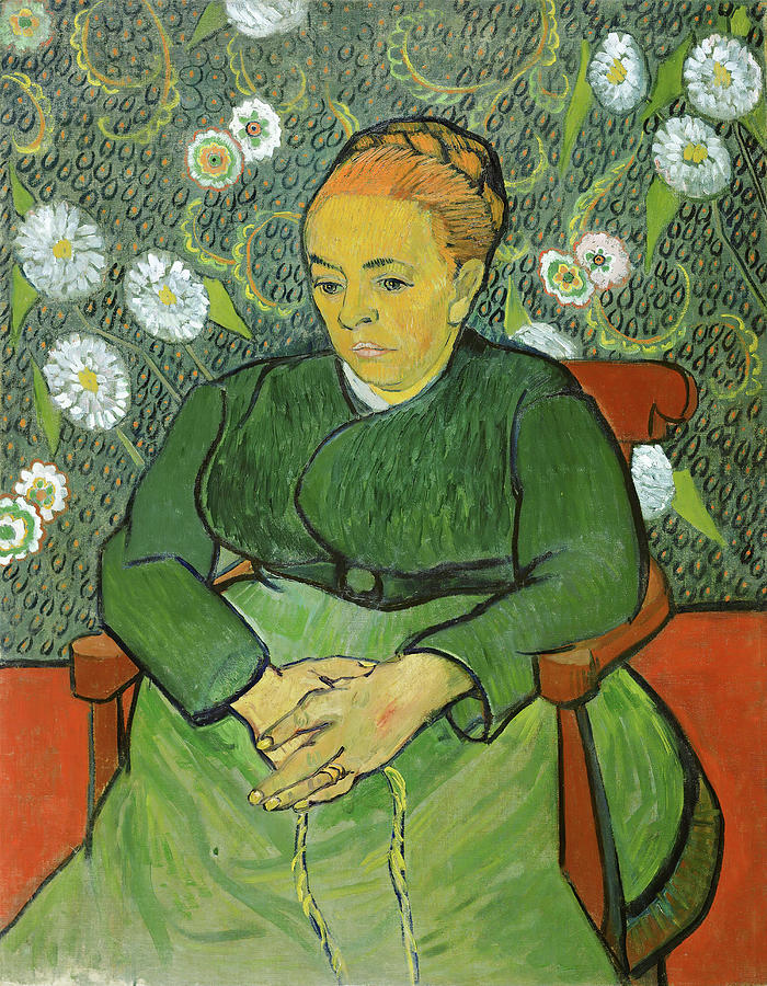 Portrait Of Madame Roulin Painting