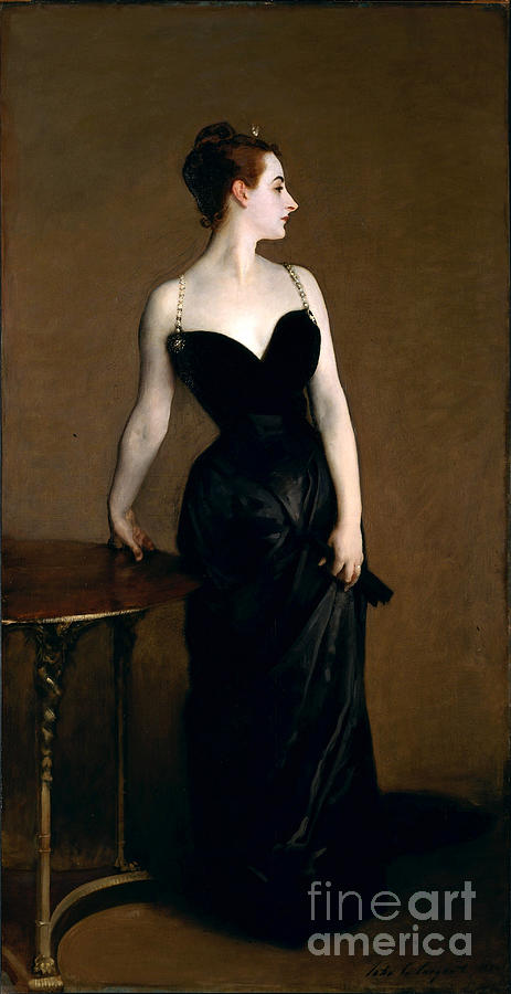 Portrait of Madame X 1884 by John Singer Sargent Painting by Art ...