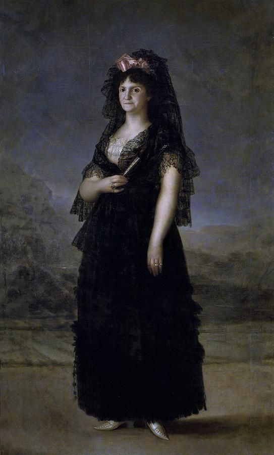 Portrait Of Maria Luisa Of Parma Queen Of Spain Painting By Master Art Collection Fine Art America