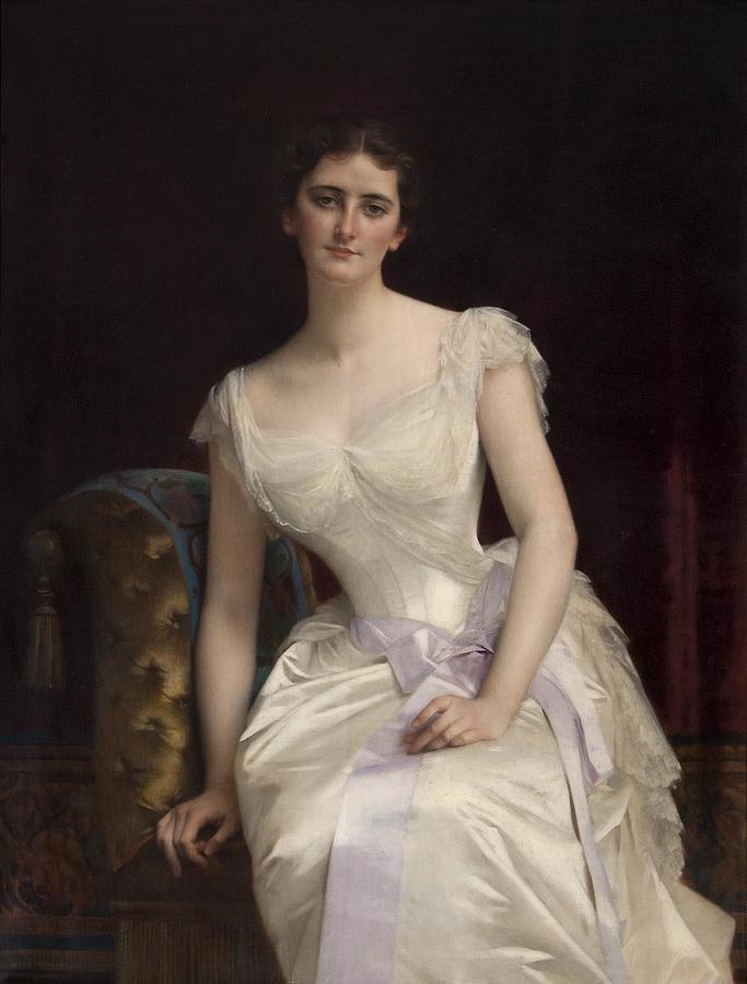 Portrait of Mary Victoria Leiter the later Lady Curzon of Kedleston ...