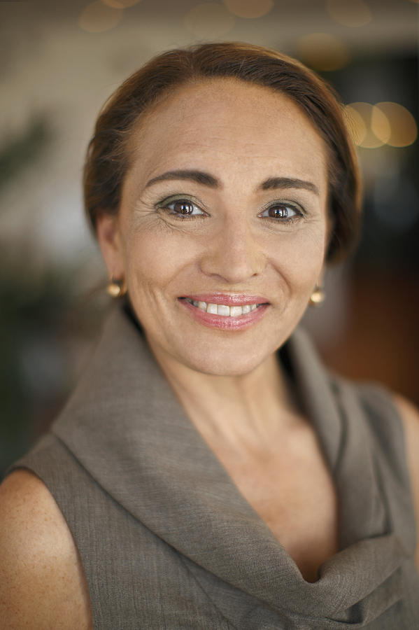Portrait of mature businesswoman Photograph by Floresco Productions