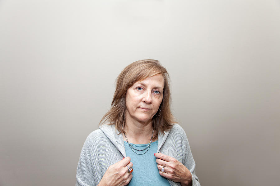 Portrait of Mature Female Photograph by Patricia Toth McCormick