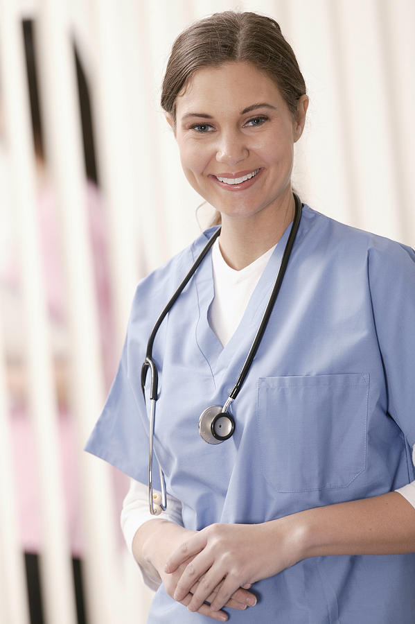 Portrait of medical professional Photograph by Comstock Images
