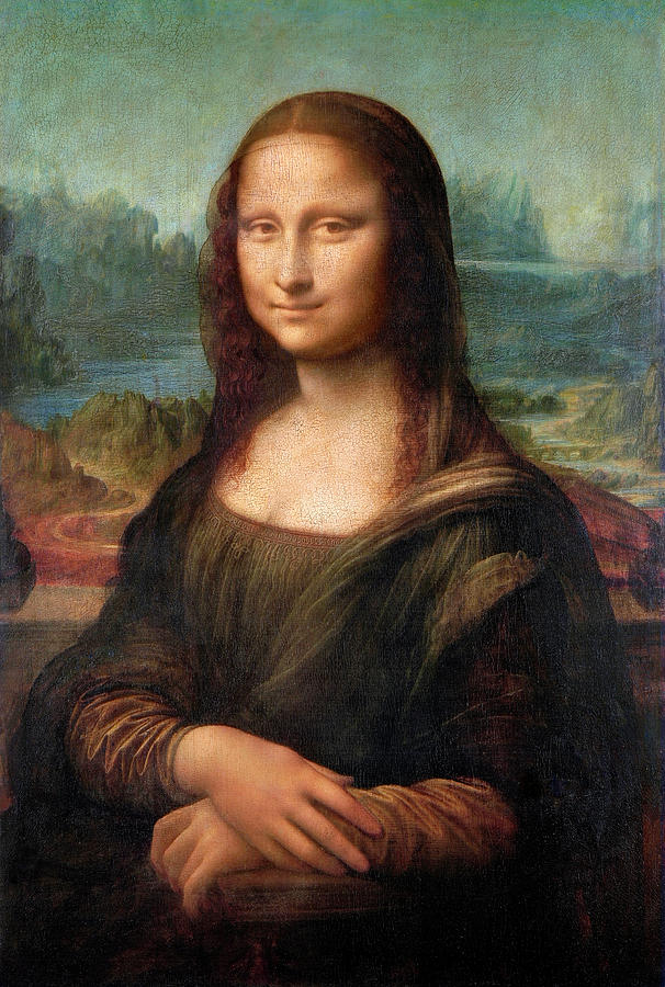 Portrait of Mona Lisa by Leonardo da Vinci Photograph by Bob Pardue
