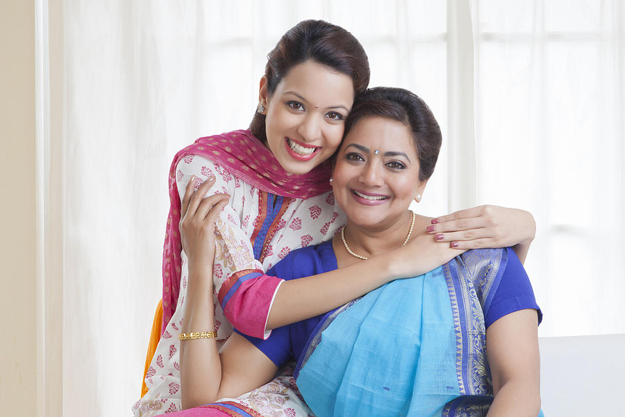Portrait of mother and daughter Photograph by Ravi Ranjan
