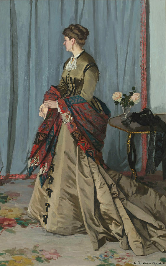 Portrait Of Mrs. Gaudibert Digital Art