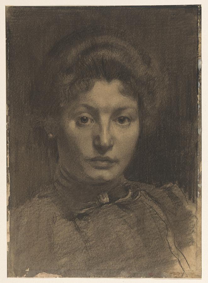 Portrait of Mrs Marie Breitner-Jordan, Willem Witsen, 1870 - 1923 ...