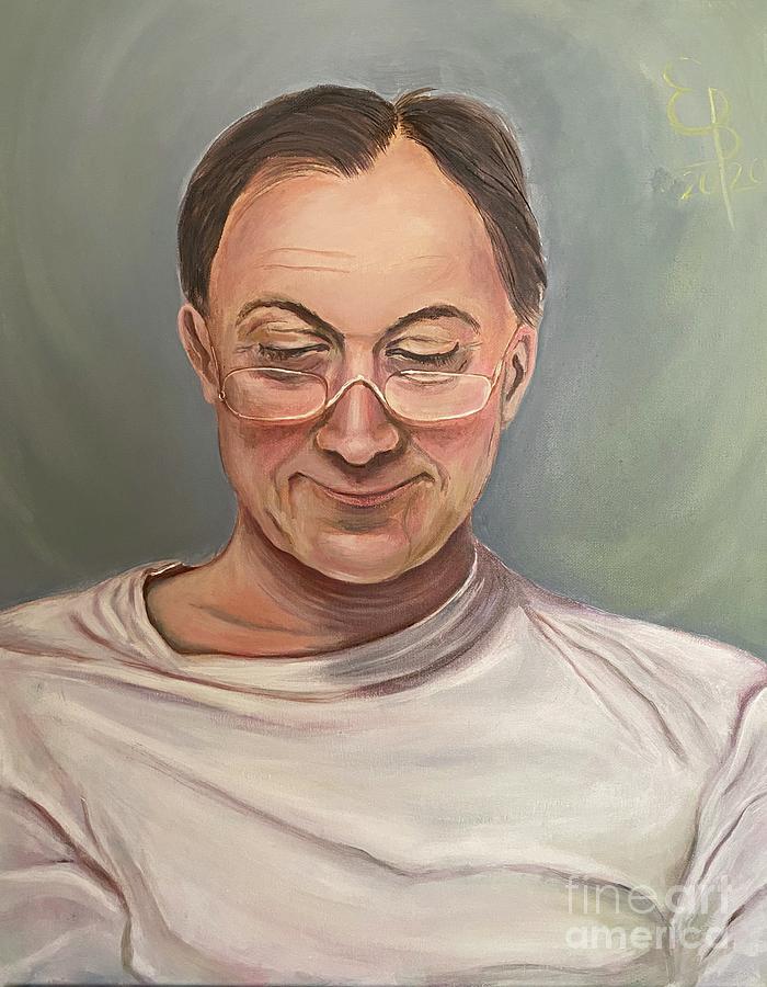 Portrait of my Habby Painting by Ella Boughton