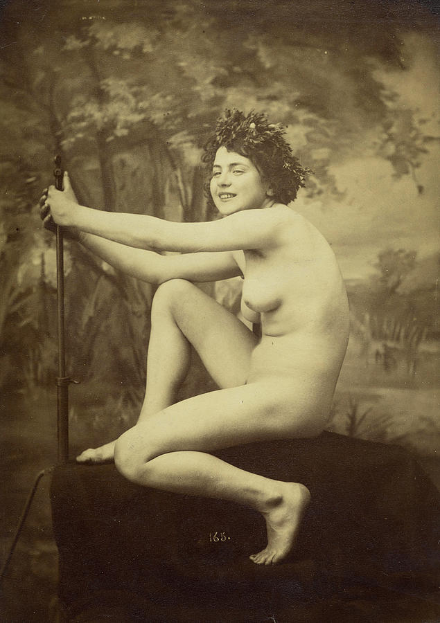 Portrait Of Naked Woman Painting By Unknown Artist Fine Art America