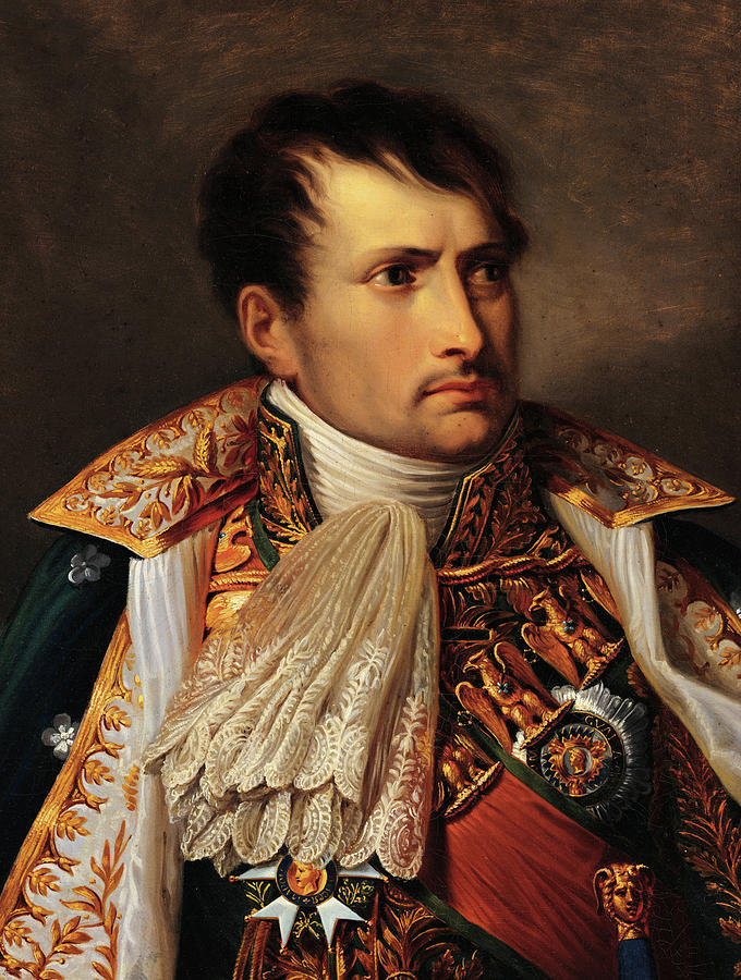 Portrait of Napoleon Bonaparte Painting by Andrea Appiani - Fine Art ...