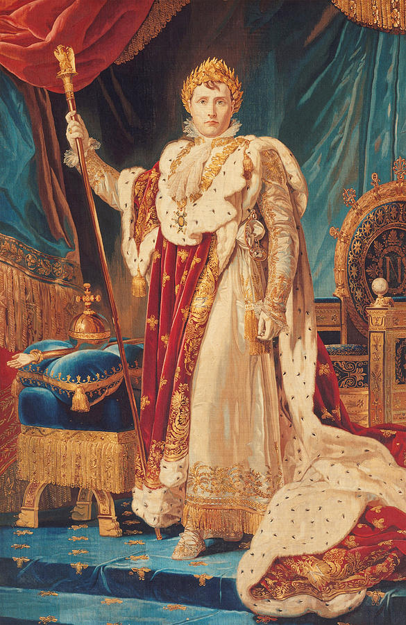 Portrait Painting - Portrait of Napoleon I by Francois Gerard