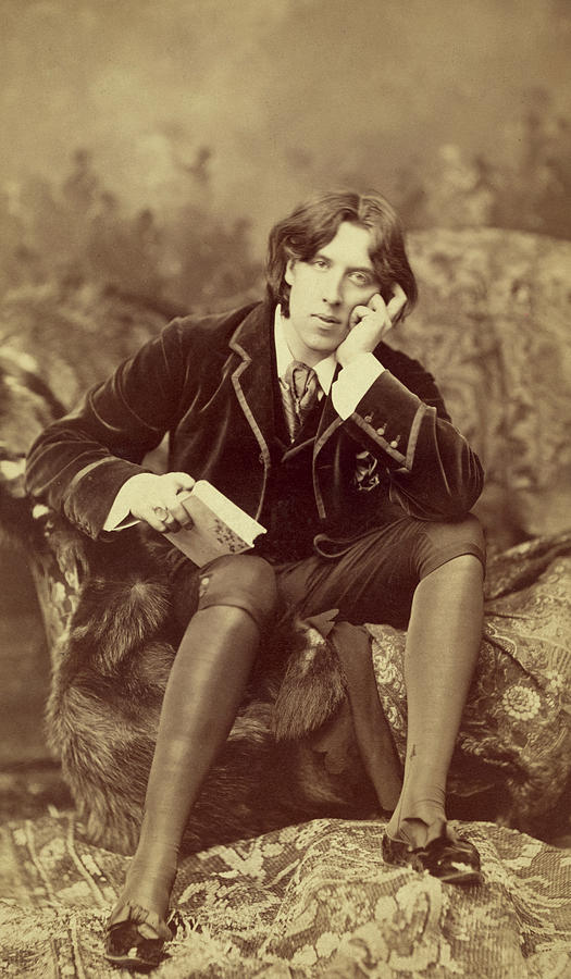 Portrait Of Oscar Wilde Irish Poet Painting By Napoleon Sarony Pixels
